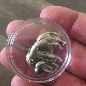 Unisex necklaces 99.9 silver buffalo
